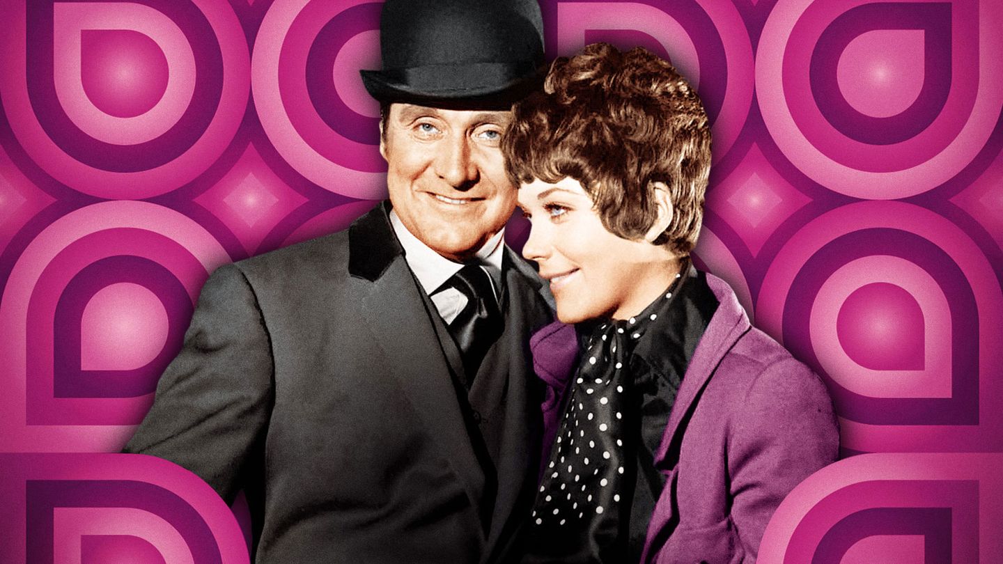 Chapeau melon et bottes de cuir