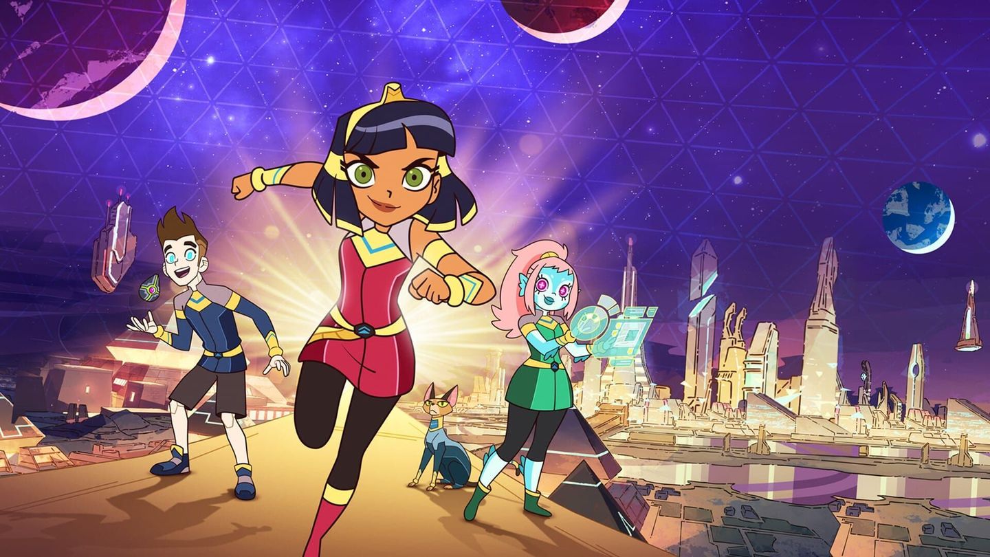 Cléopâtre dans l'espace