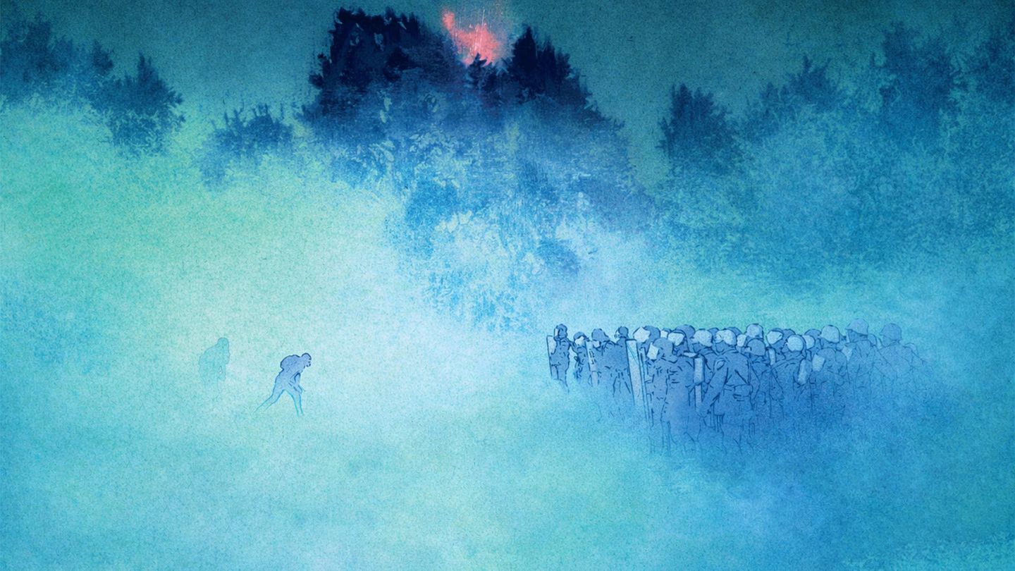 Forêt rouge
