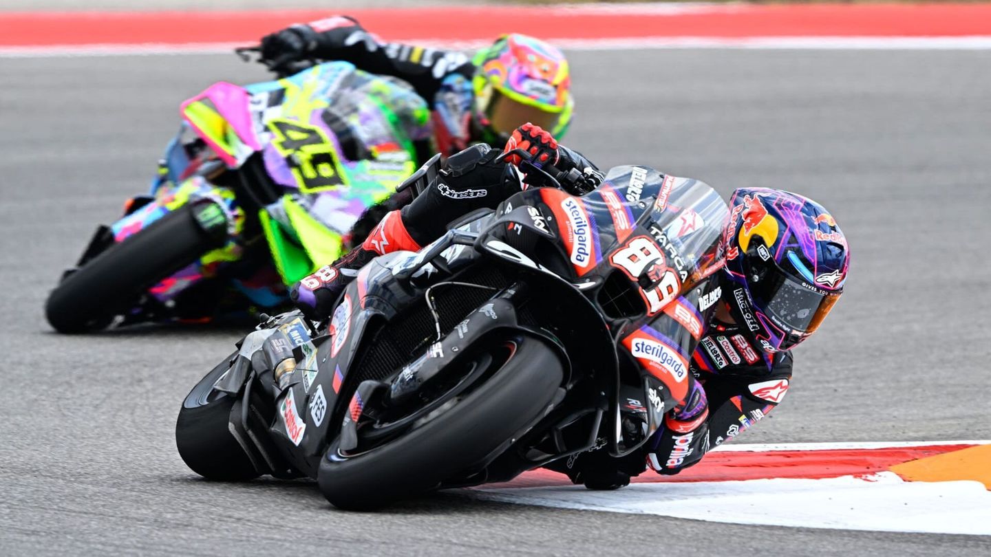 La course des Moto GP