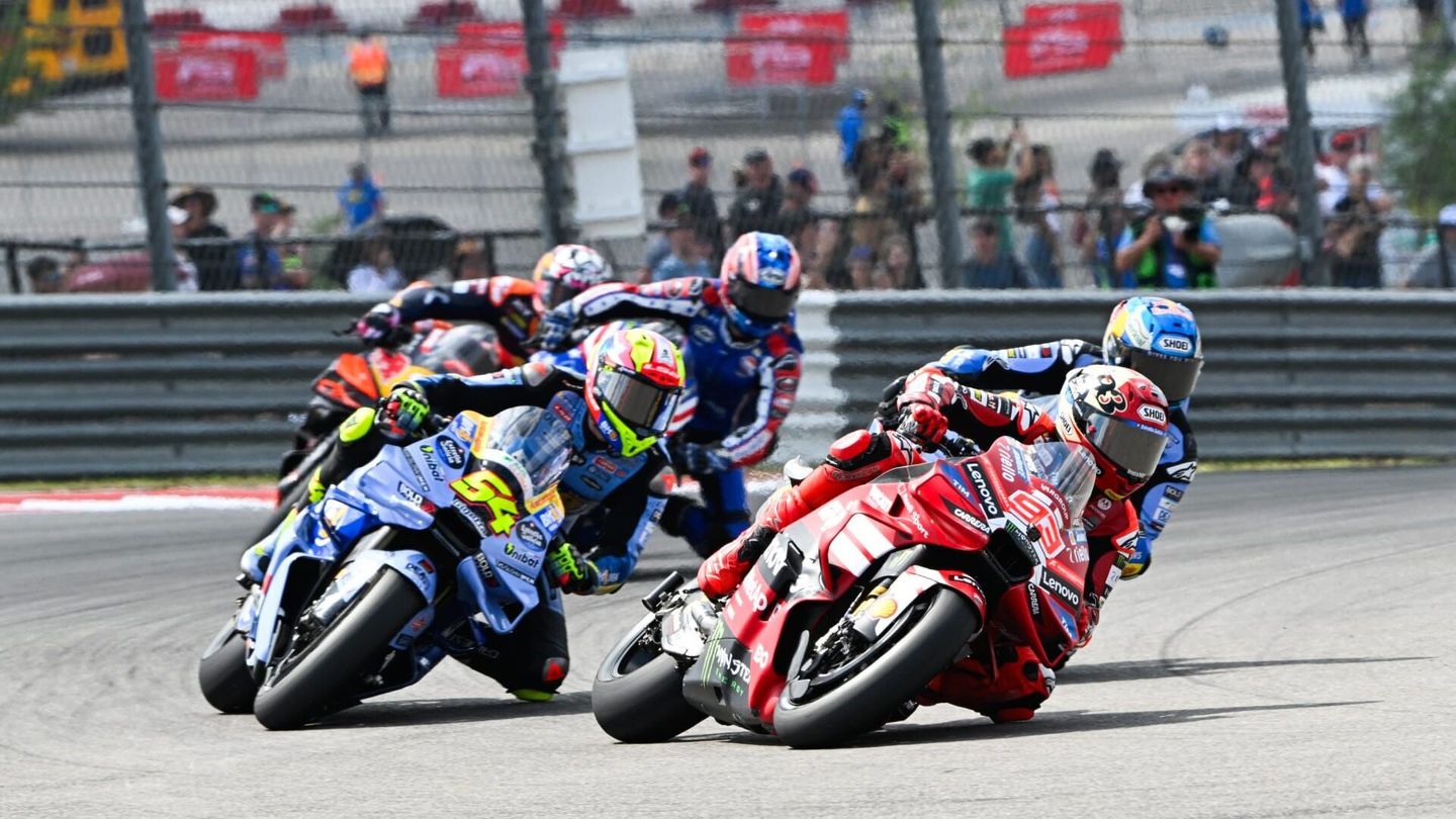 La course Sprint des Moto GP