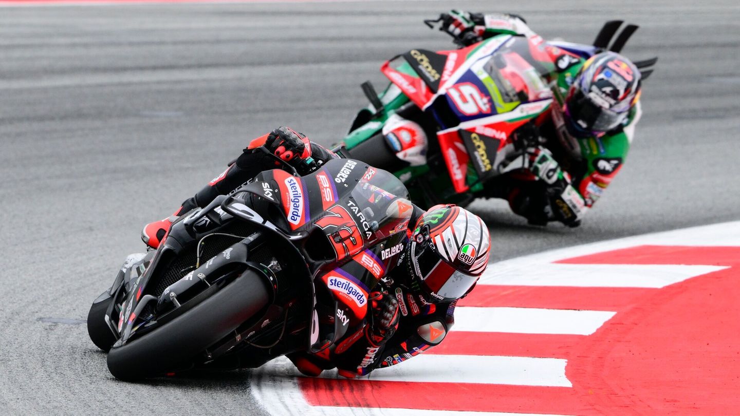 La course des Moto GP