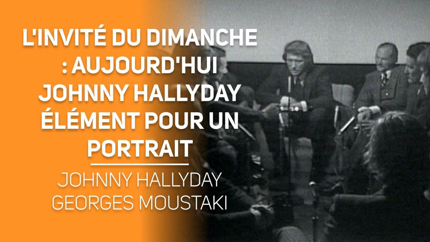 L'invité du dimanche : aujourd'hui Johnny Hallyday élément pour un portrait du 01-11-1970