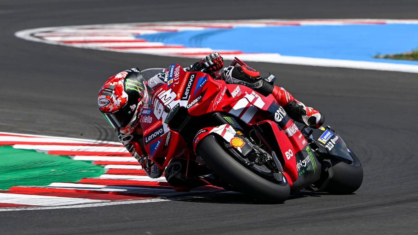La course des Moto GP