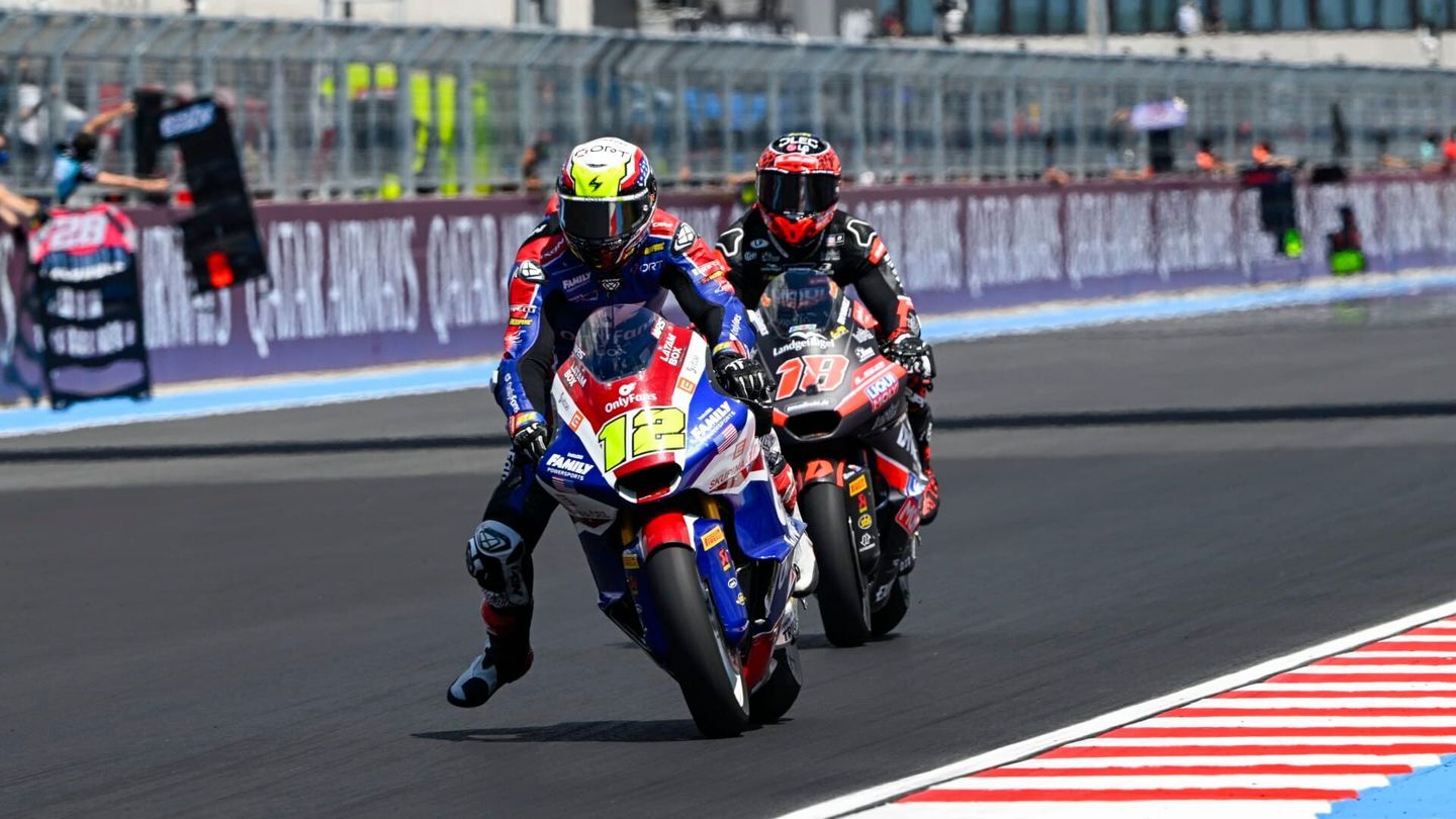 La course des Moto 2