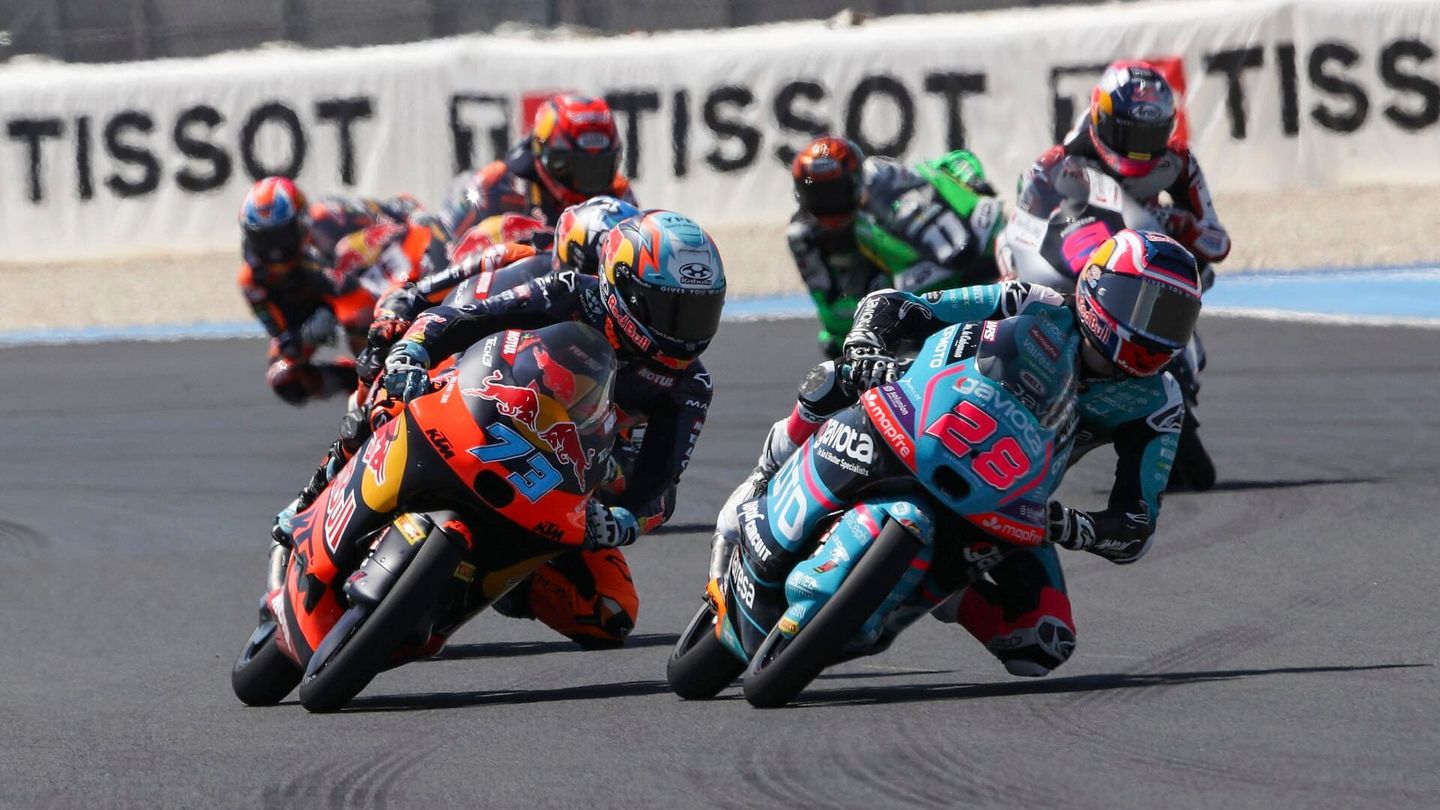 La course des Moto 3