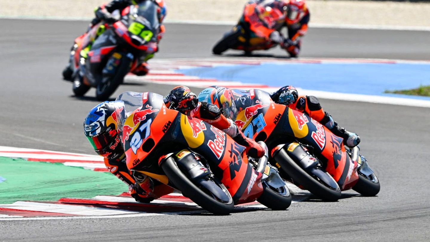 Essais libres 2 des Moto 3