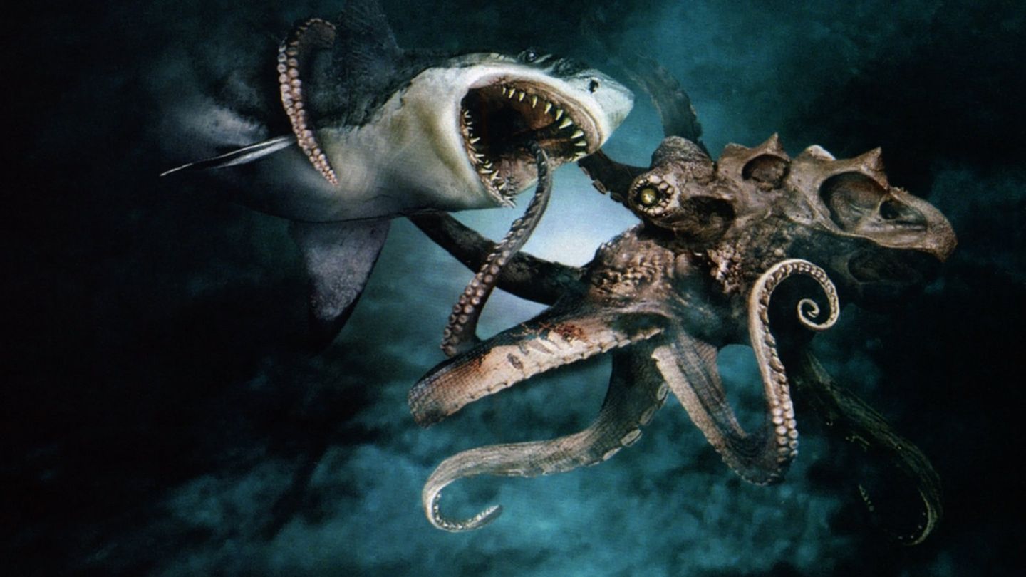 Mega Shark vs Octopus