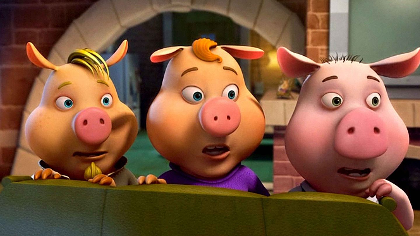 3 petits cochons et un bébé