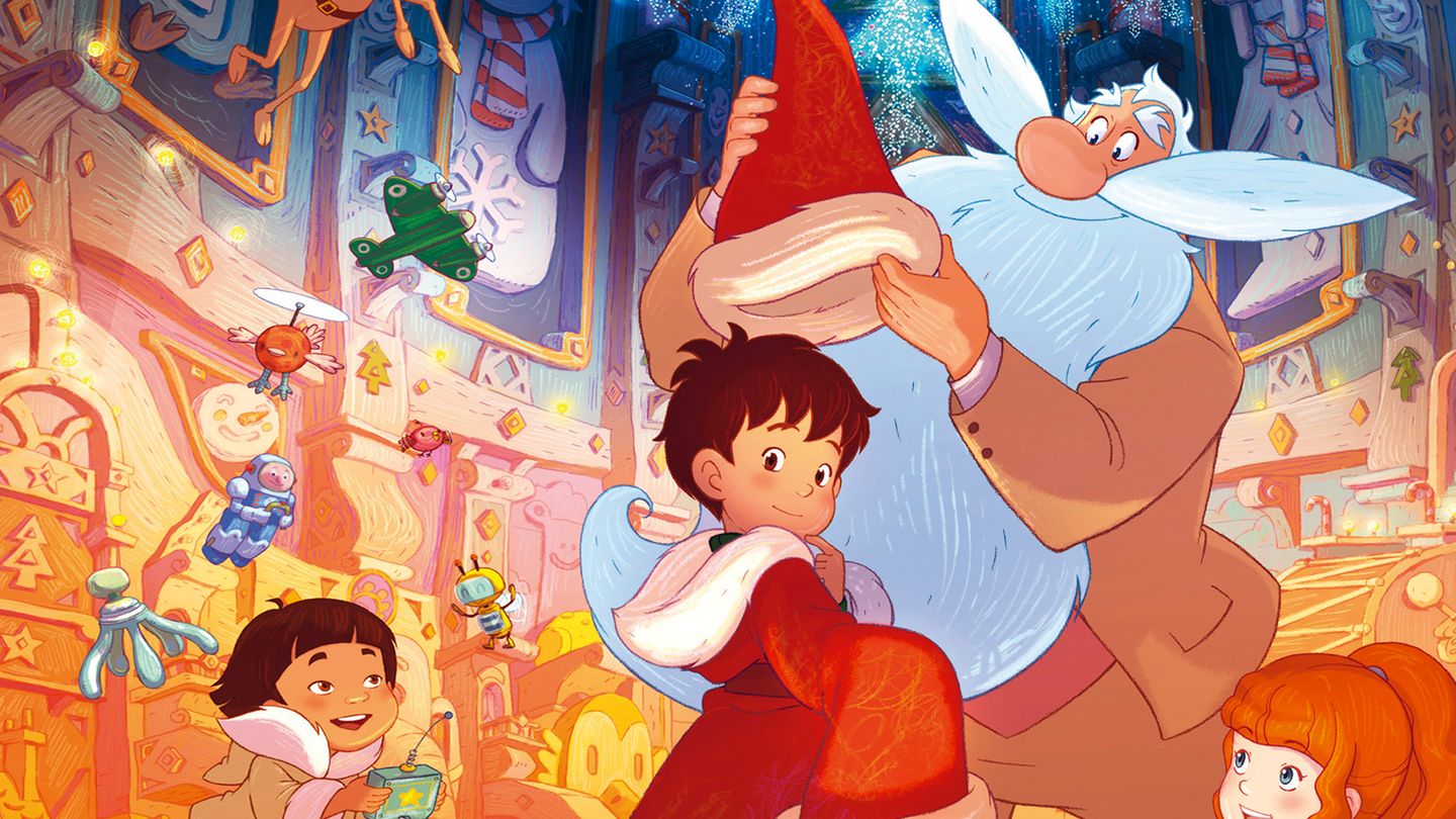 L'apprenti Père Noël et le flocon magique