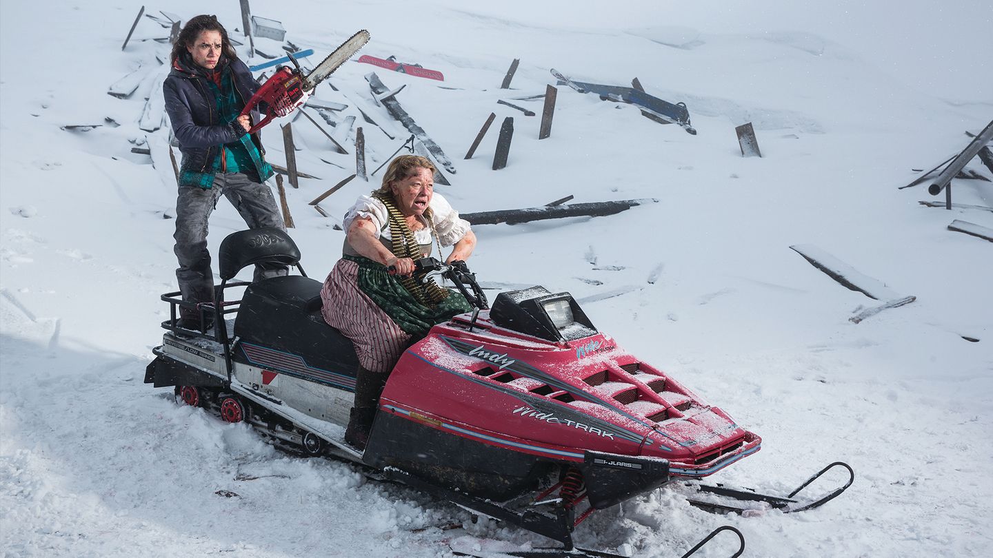 Les zombies font du ski