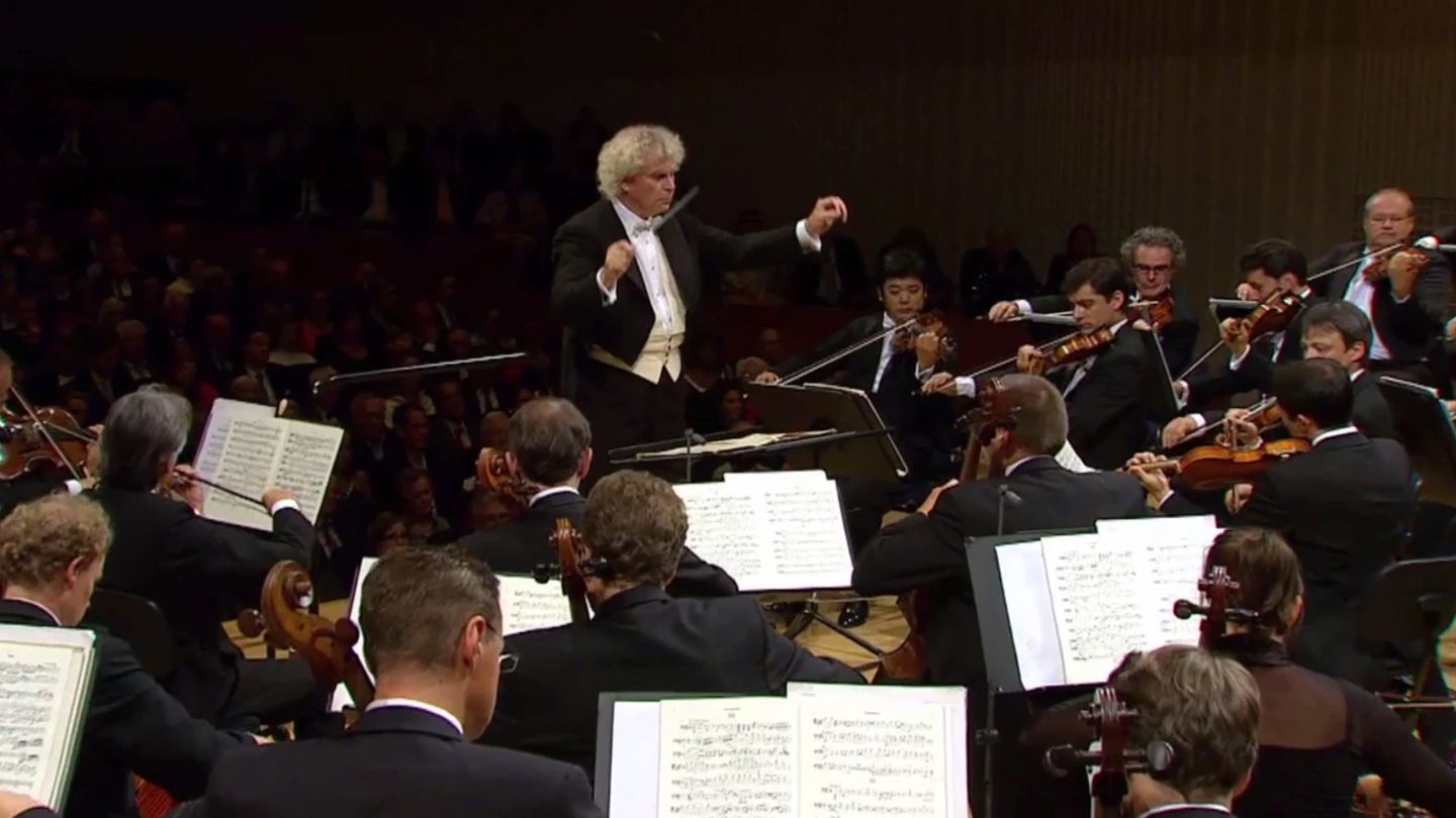 Rachmaninov et Rodrigo dirigés par Sir Simon Rattle