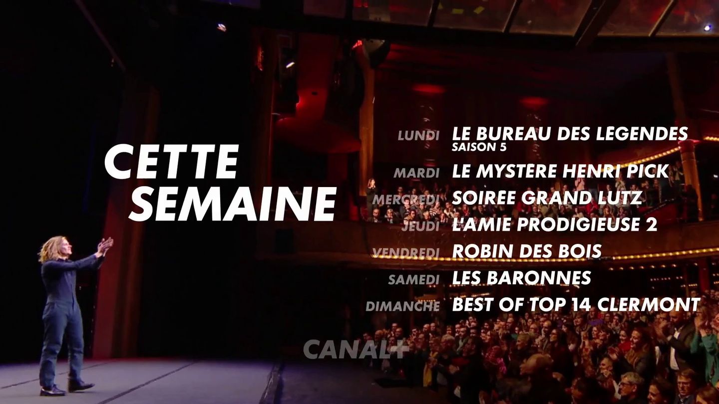 Cette semaine sur CANAL+