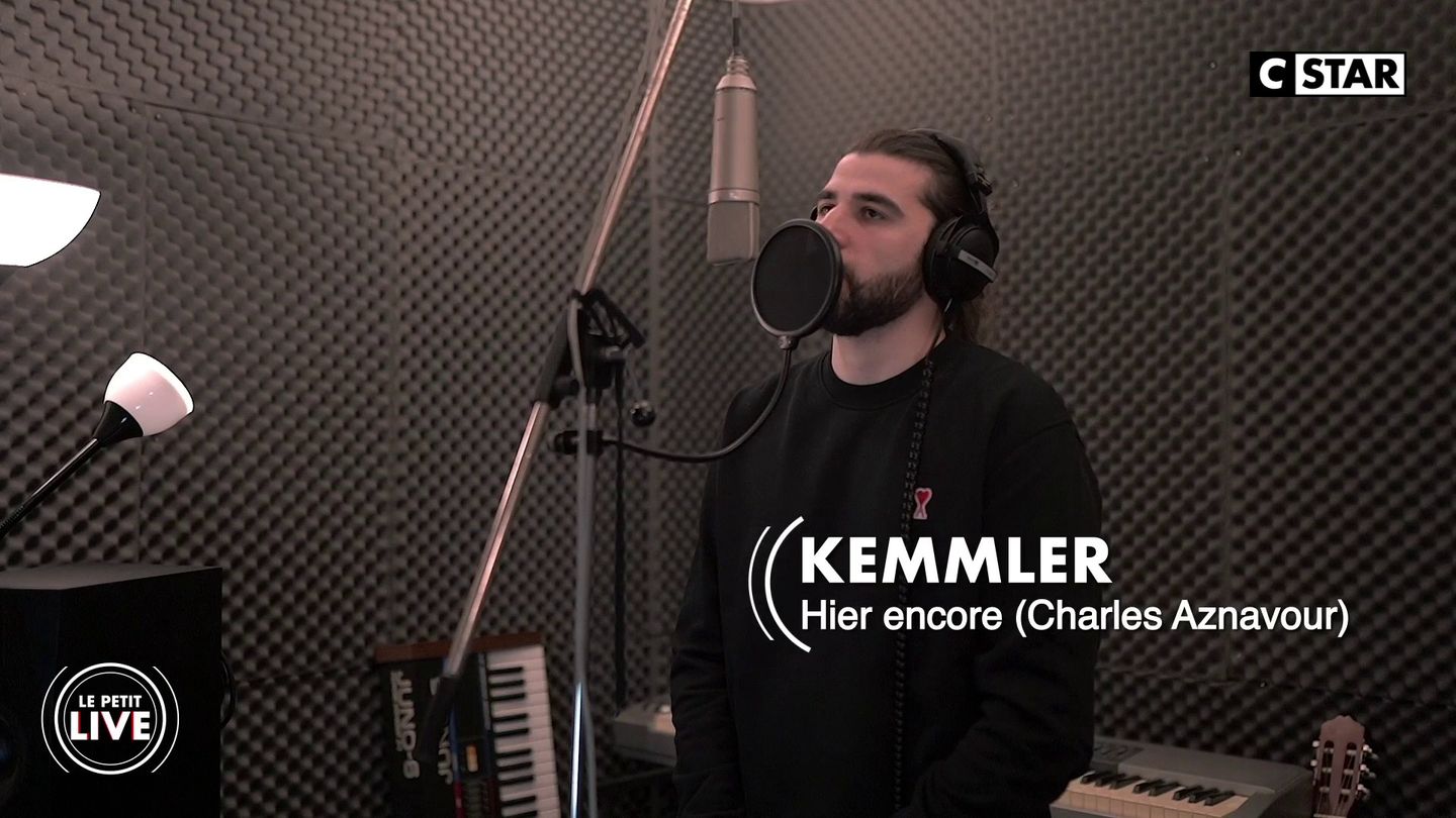 Kemmler interprète en live pour CSTAR "Hier Encore" de Charles Aznavour