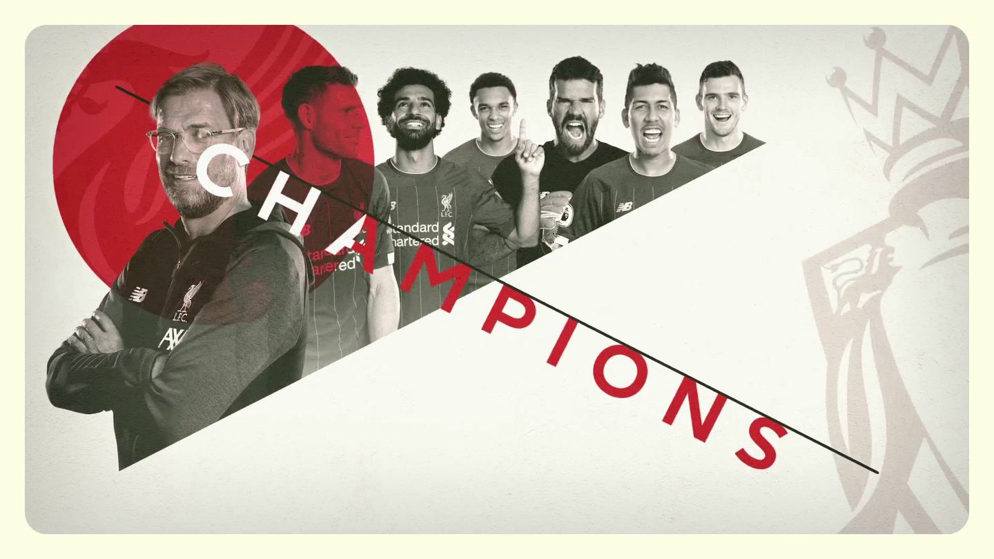 Liverpool champion, le top buts de la saison 2019/20