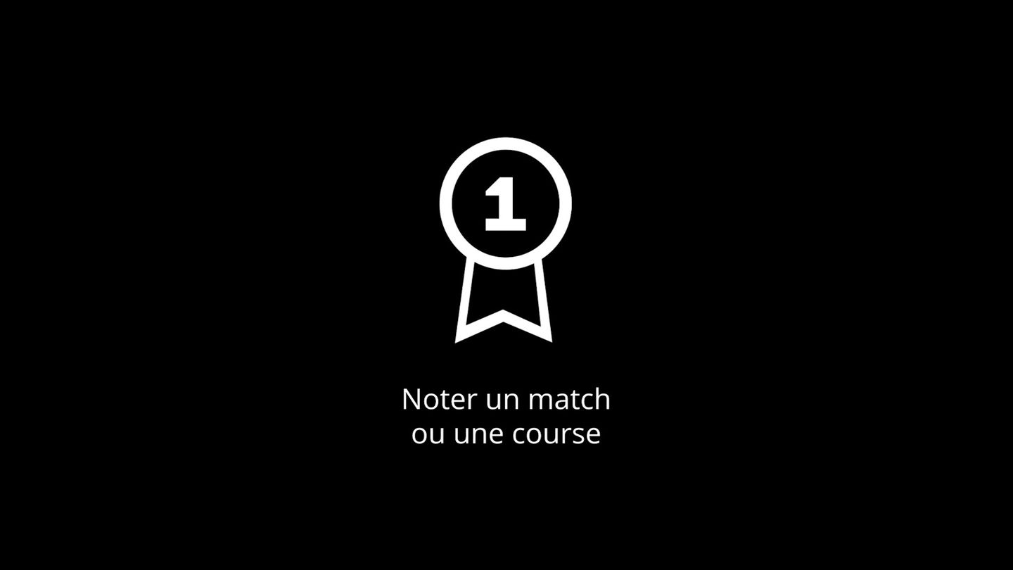 Noter une rencontre sportive