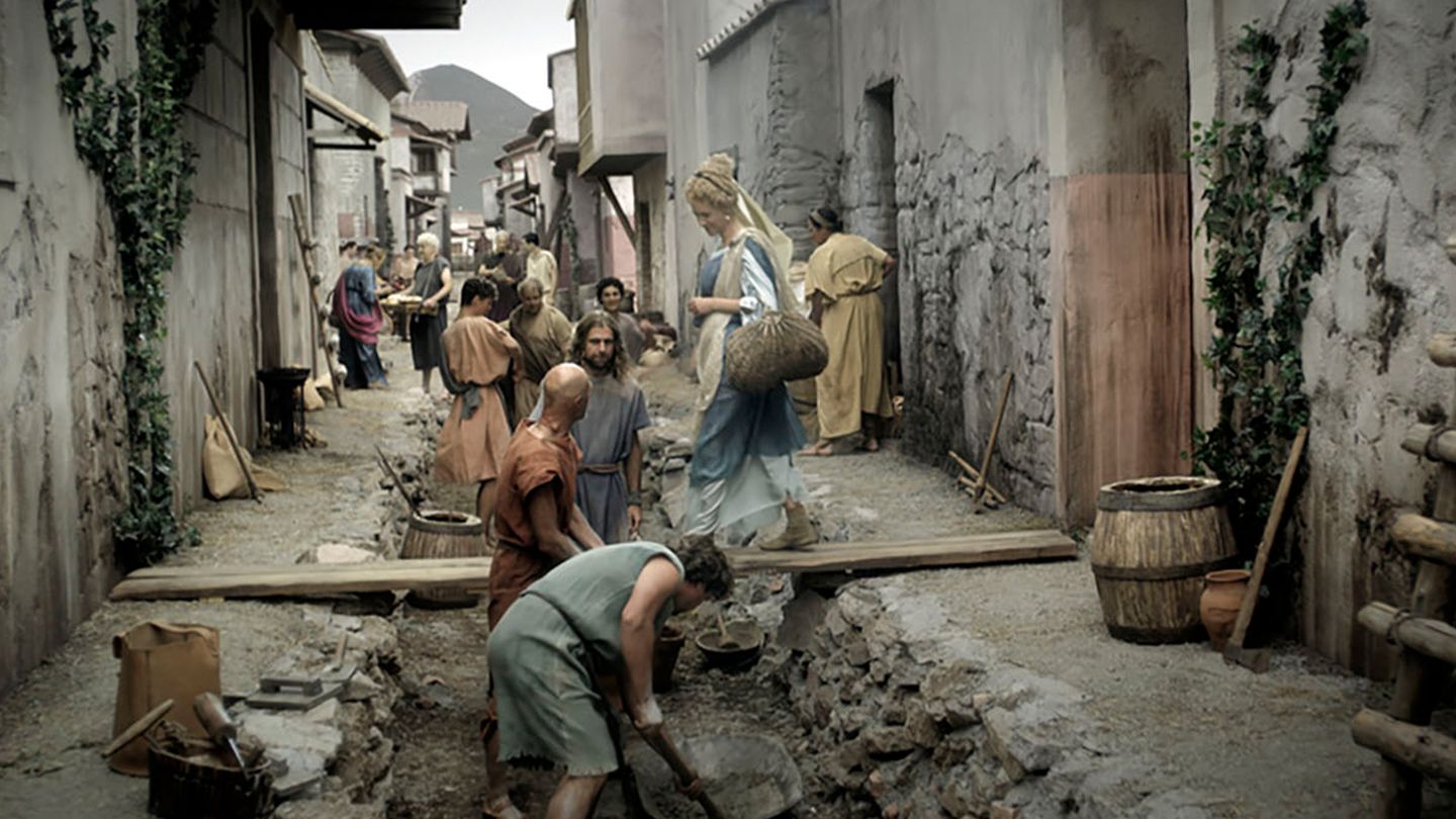 Les dernières heures de Pompéi