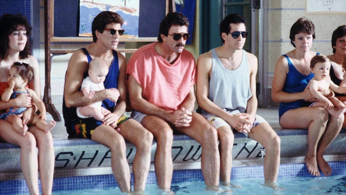 Trois hommes et un bébé