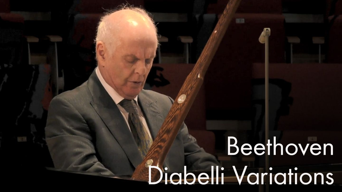 Daniel Barenboim interprète les Variations Diabelli de Beethoven