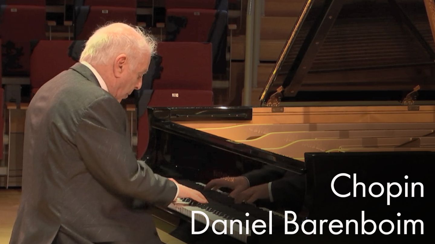 Daniel Barenboim joue les Nocturnes de Chopin