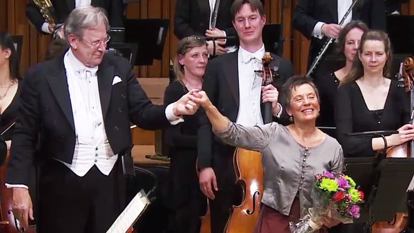 Maria João Pires et sir John Eliot Gardiner