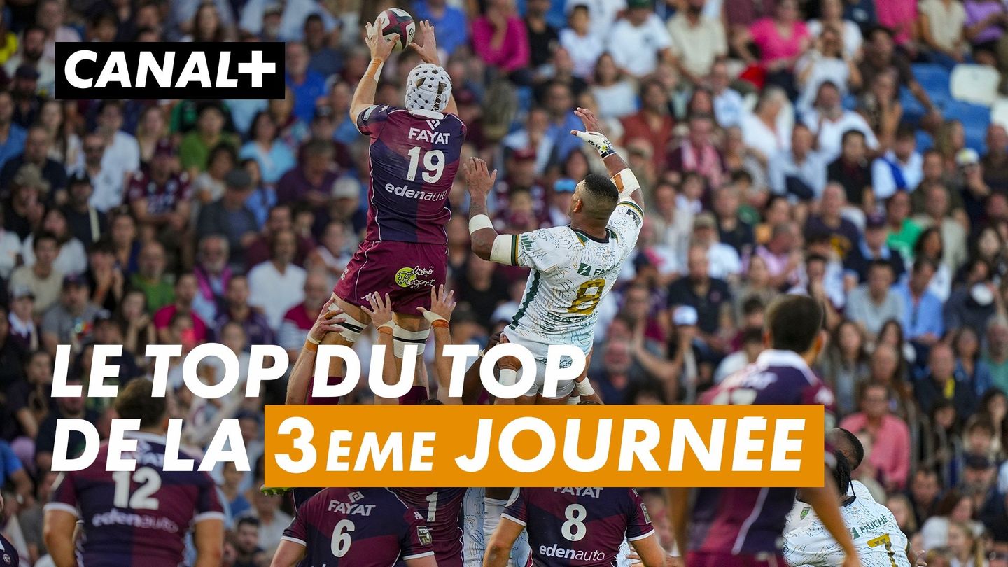 Le top du TOP 14 - 3ème journée