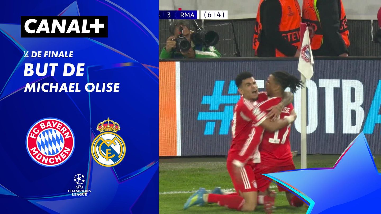 Le but de Michael Olise contre Real Madrid (94')