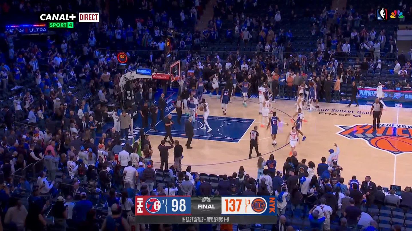 New York Knicks vs. Philadelphia 76ers - Game Highlights
