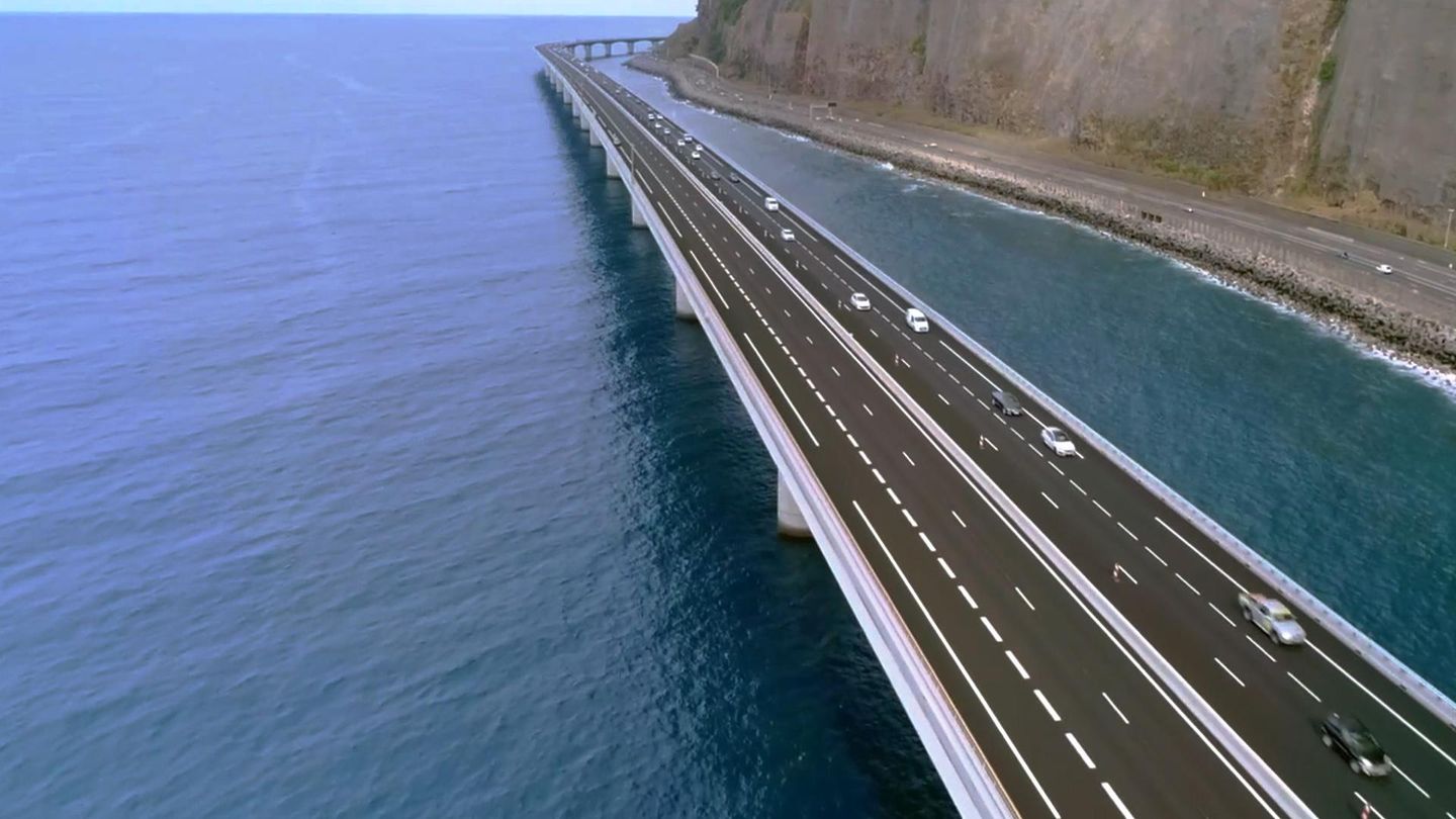 Réunion : l'incroyable route qui défie l'océan