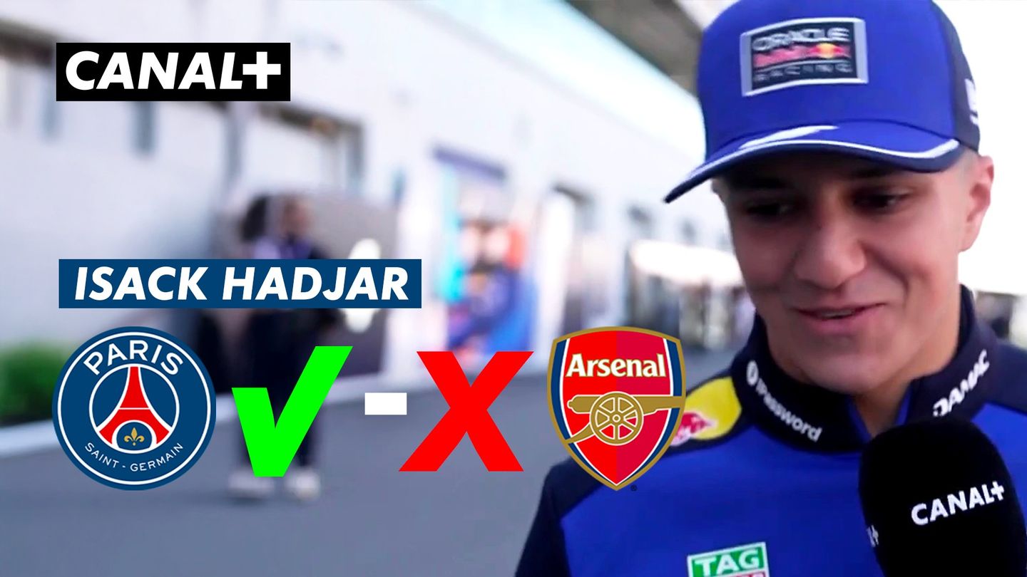 Le pronostic d'Isack Hadjar pour la finale PSG - Arsenal