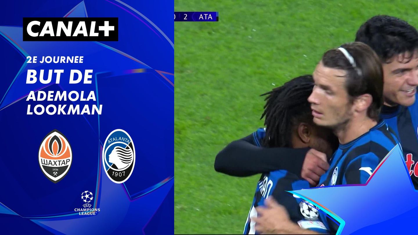 Le but de Ademola Lookman contre Shakhtar Donetsk (44')