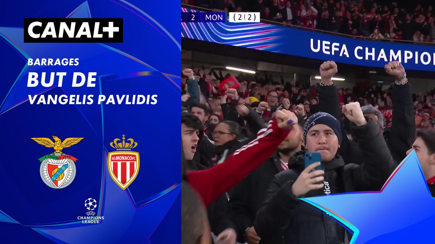 Le but de Vangelis Pavlidis contre Monaco (76')