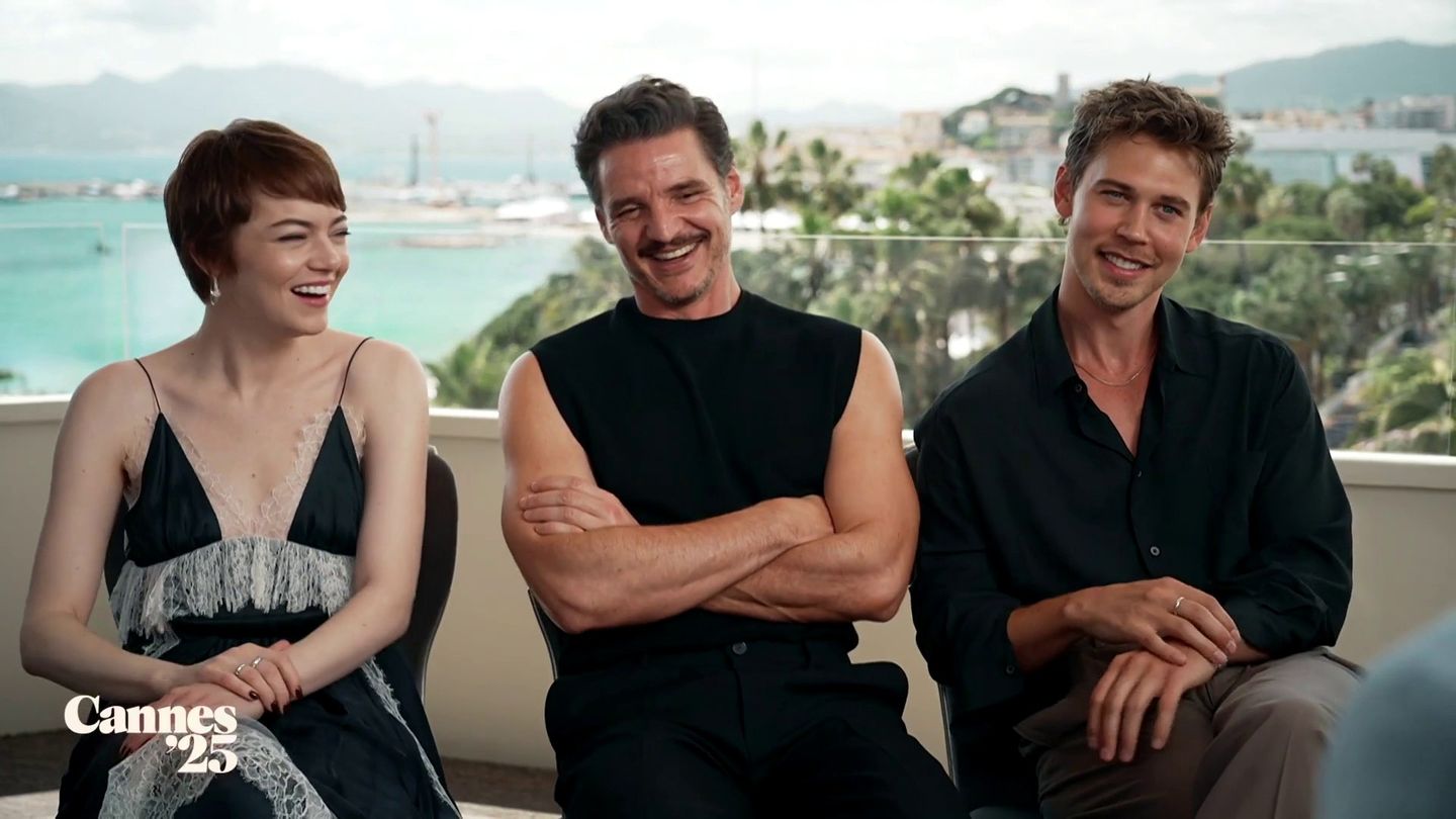 "Un film qui fait beaucoup rire" Emma Stone, Pedro Pascal et Austin Butler - Eddington - Cannes 2025