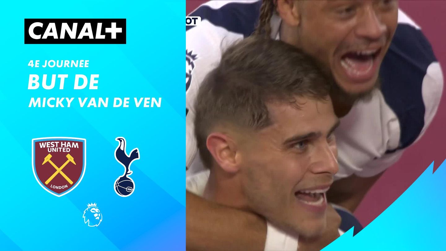Le but de Micky van de Ven contre West Ham (64')