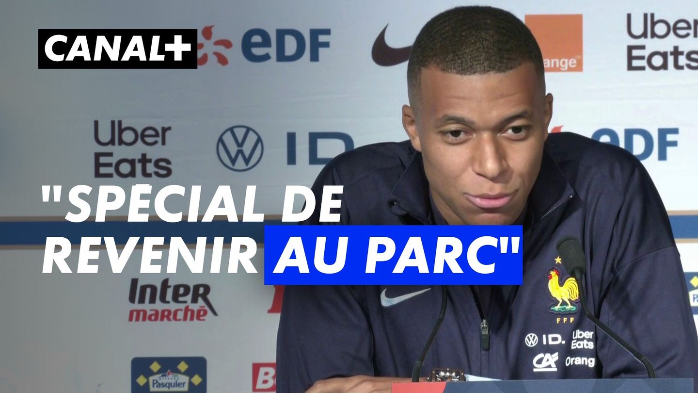 Kylian Mbappé s'exprime sur son retour au Parc des Princes, avec l'équipe de France