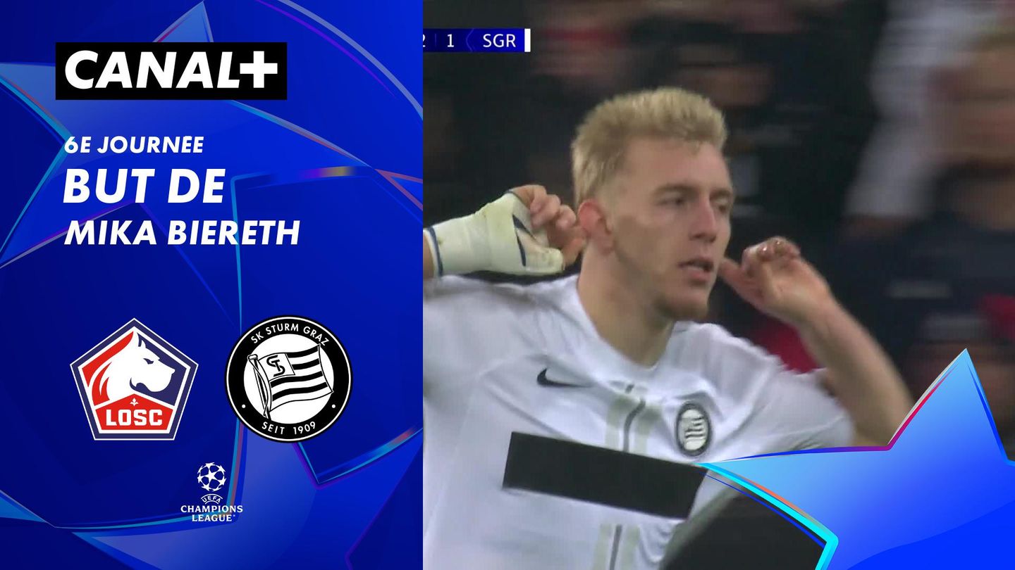 Le but de Mika Biereth contre Lille (47')