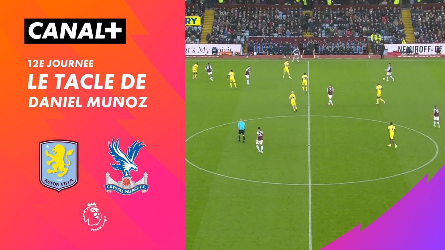 Le tacle de Daniel Muñoz contre Aston Villa (48')