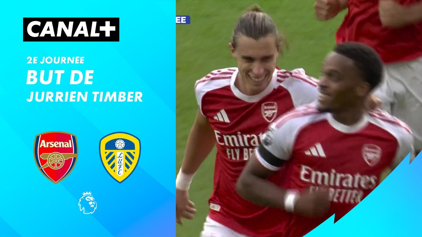 Le but de Jurriën Timber contre Leeds (56')