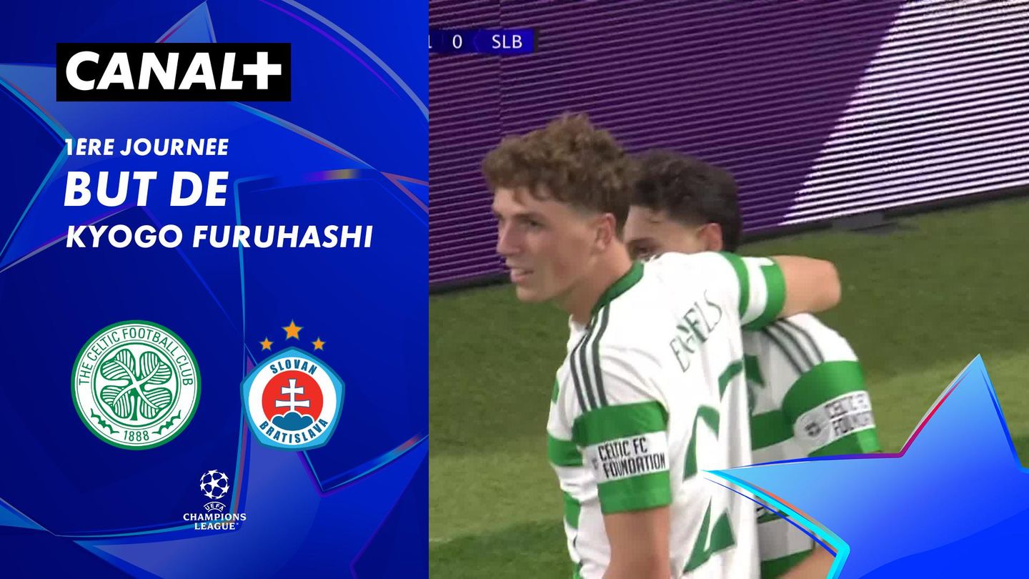 Le but de Kyogo Furuhashi contre Slovan Bratislava (47')