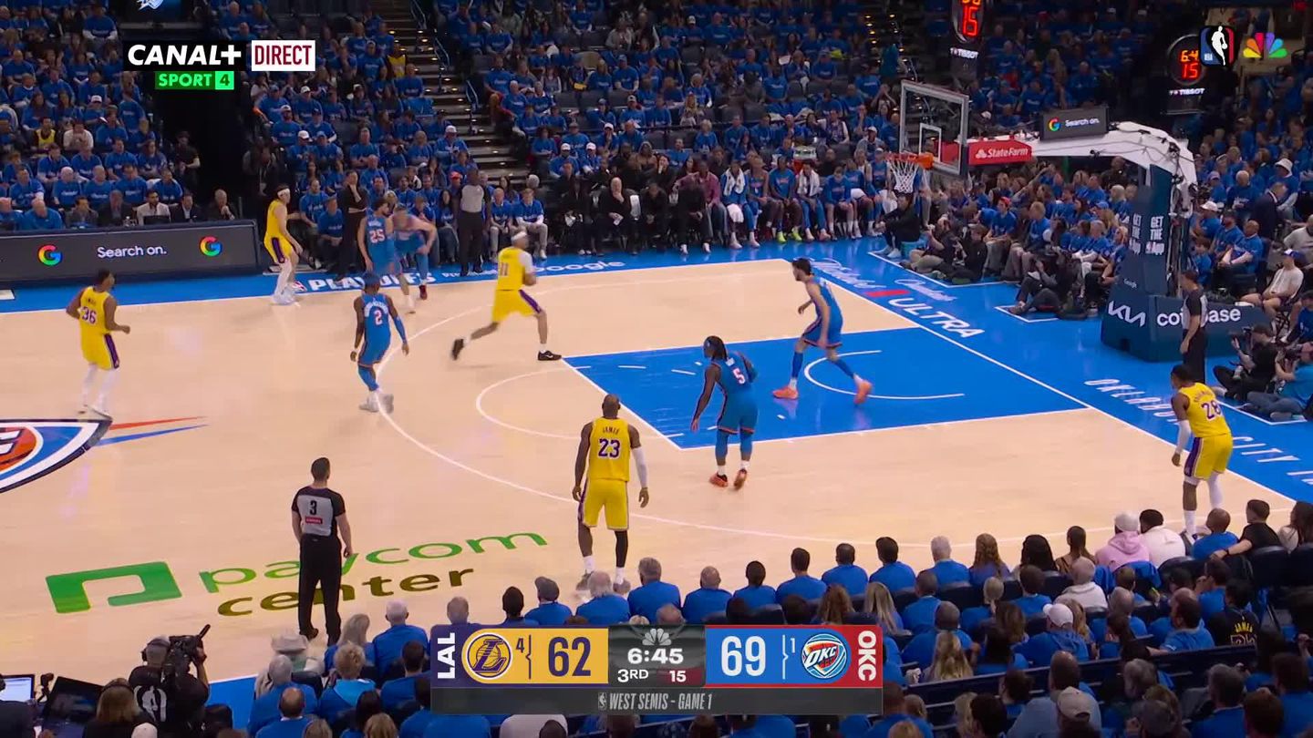 Oklahoma City Thunder vs. Los Angeles Lakers - Game Highlights