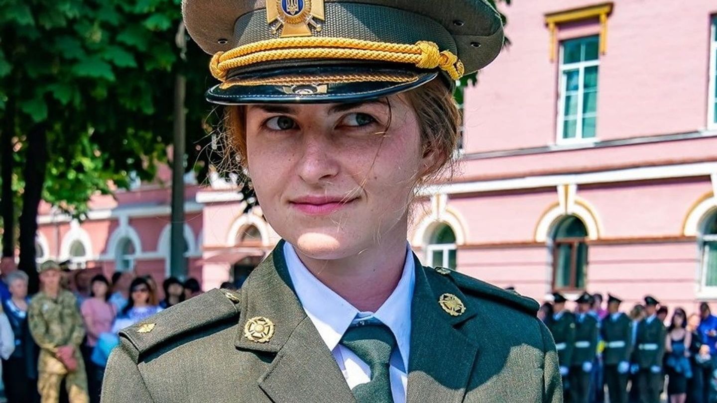 Lieutenante dans le Donbass