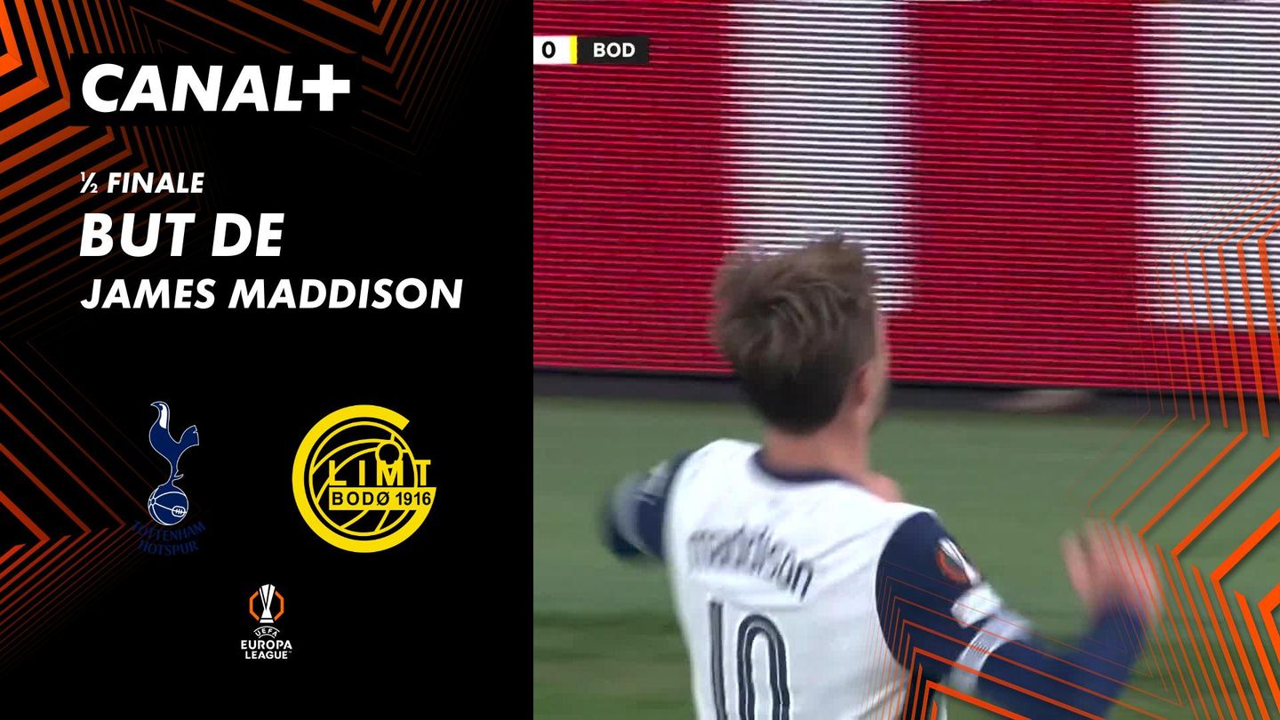 Le but de James Maddison contre Bodo/Glimt (34')