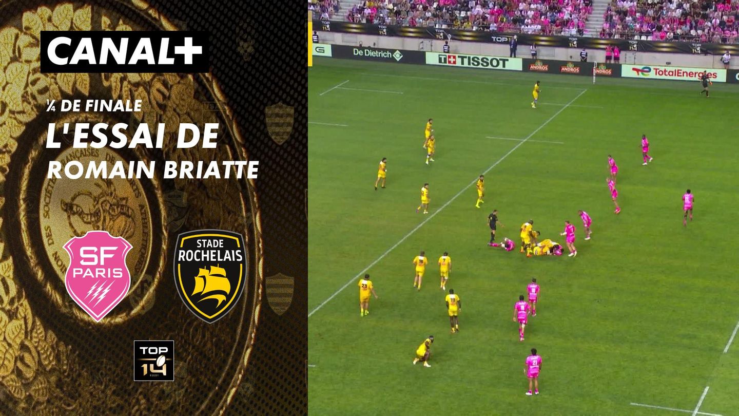 L'essai de Romain Briatte contre La Rochelle