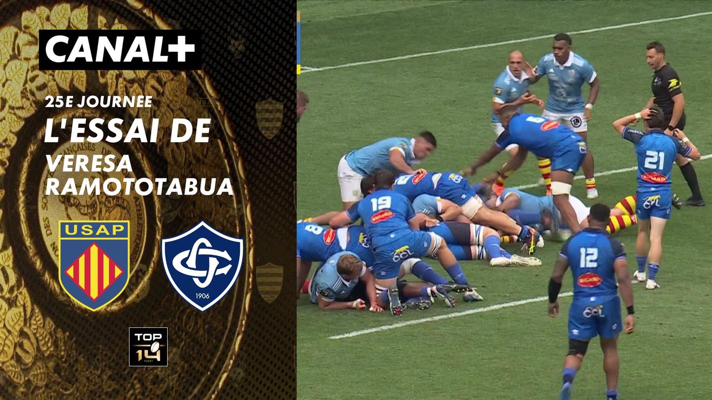 L'essai de Veresa Ramototabua contre Perpignan