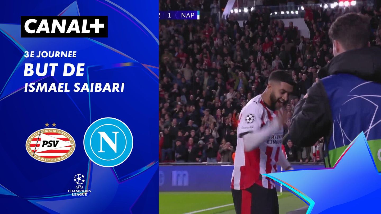 Le but de Ismael Saibari contre Naples (38')