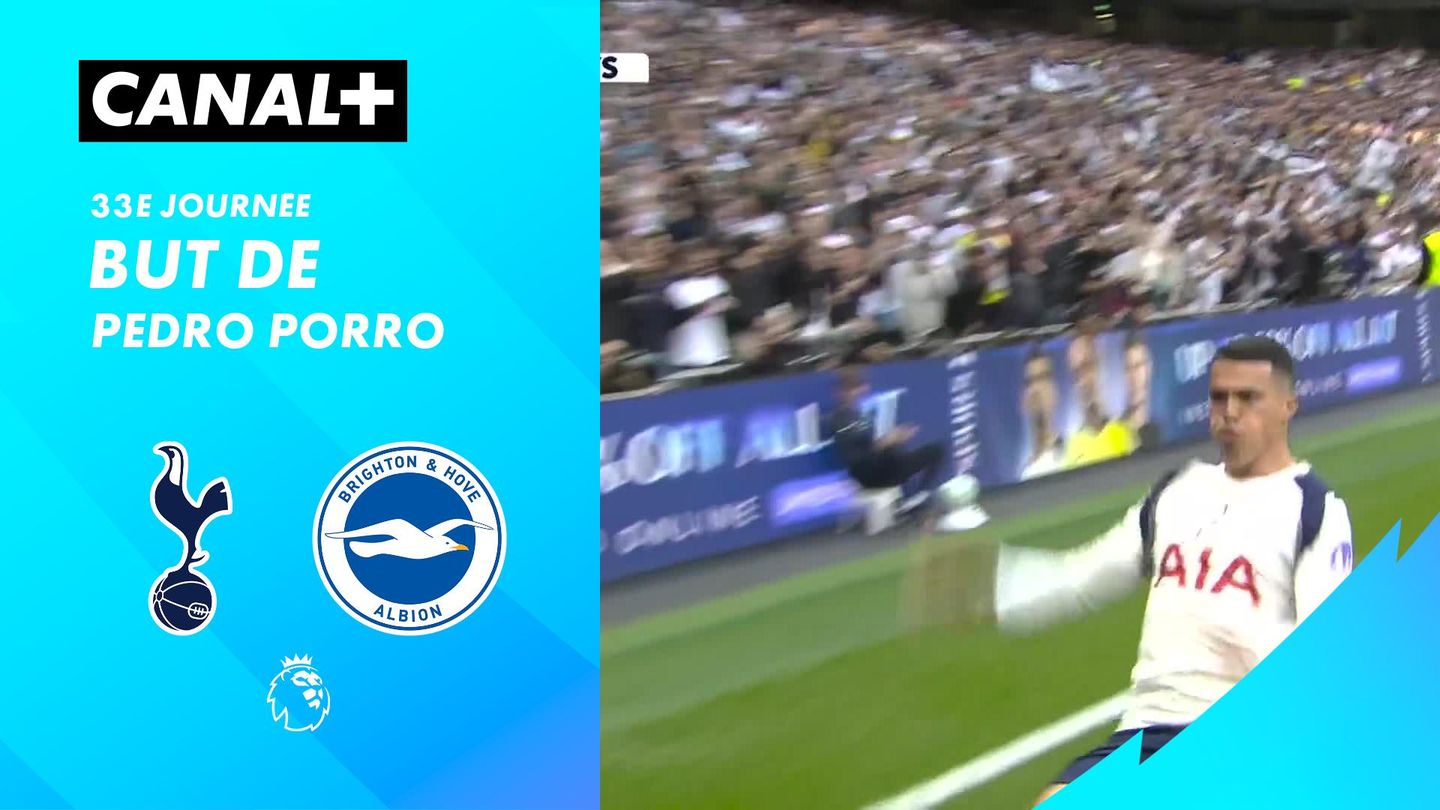 Le but de Pedro Porro contre Brighton (39')