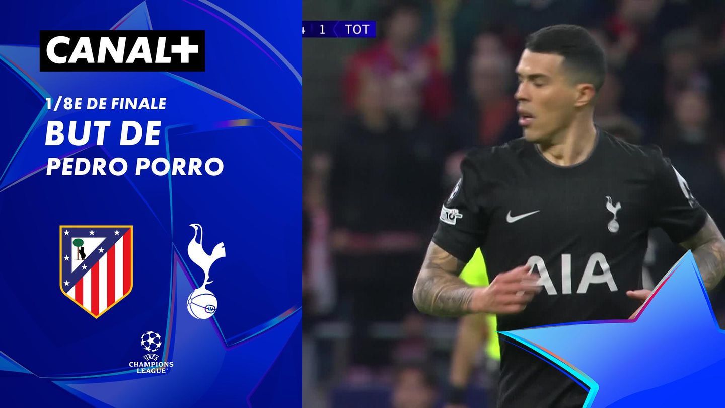 Le but de Pedro Porro contre Atlético (26')