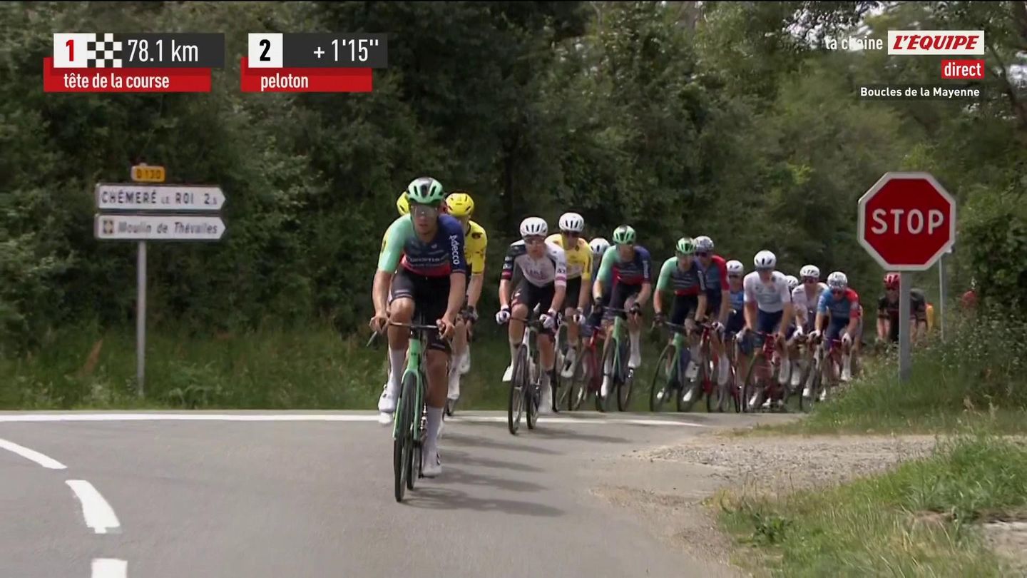 3e étape  - Cossé-le-Vivien - Laval (147, 7km)
