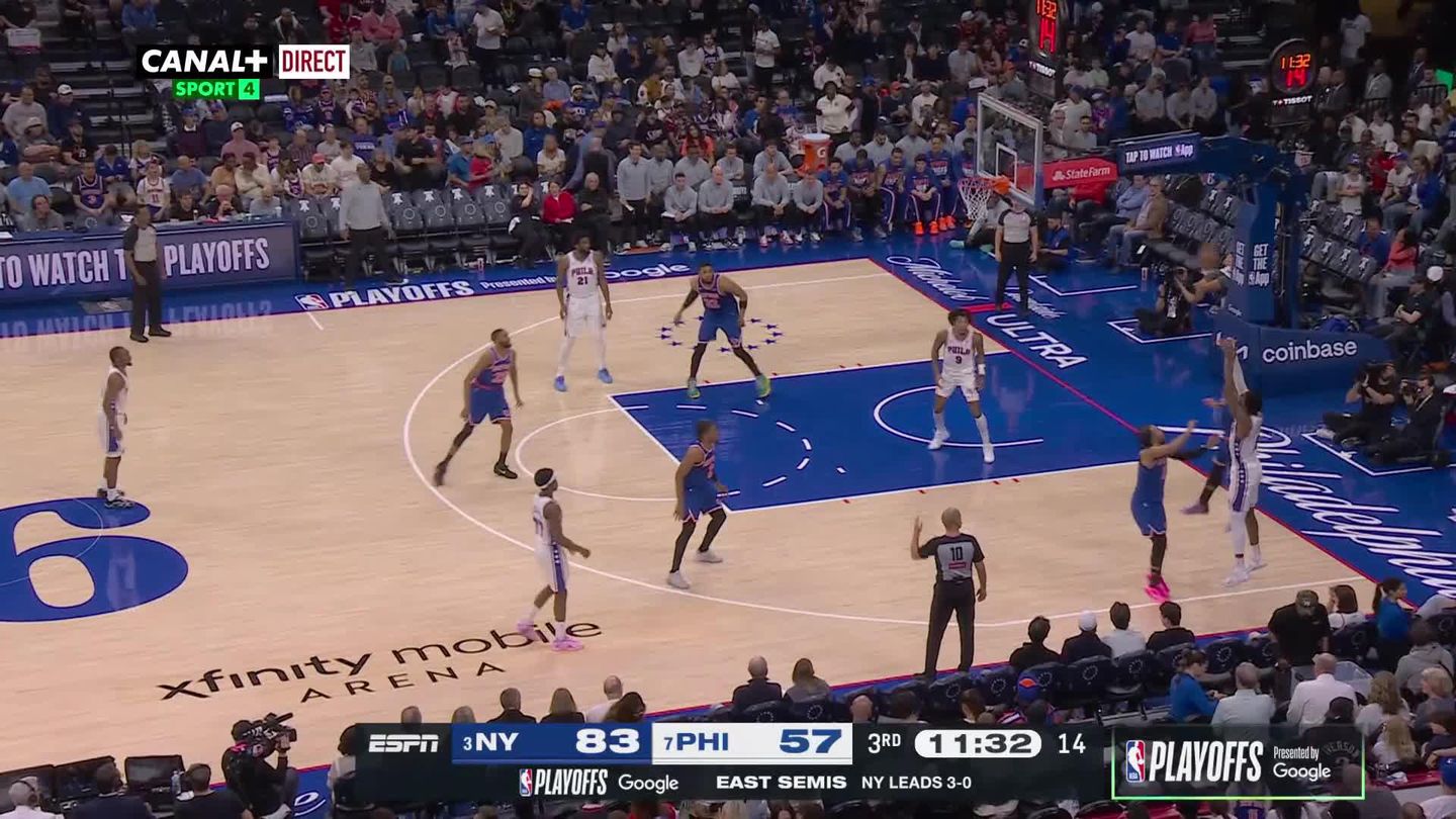 Philadelphia 76ers vs. New York Knicks - Game Highlights