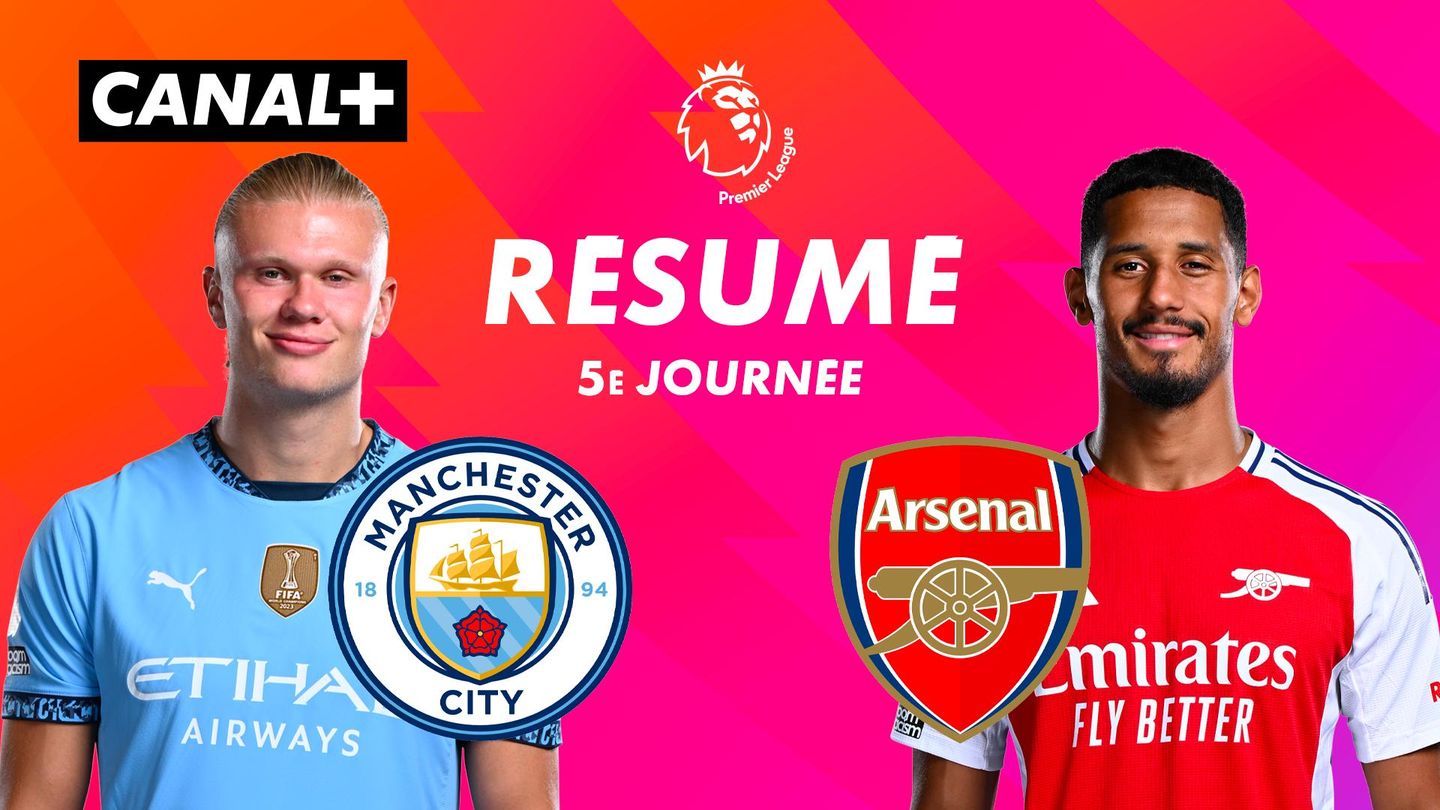 Le résumé de Man City / Arsenal - Premier League 2024-25 (J5)